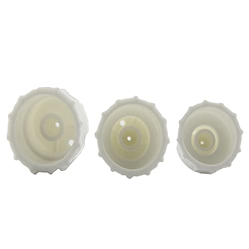 Facial Aqua Peel Tips Face Care Skin Beauty Dermabrasion Water Scrub Silicone Tip 3 Pcs/Set Elitzia ETLB245 ET89 ETLB248 Beauty Machine White