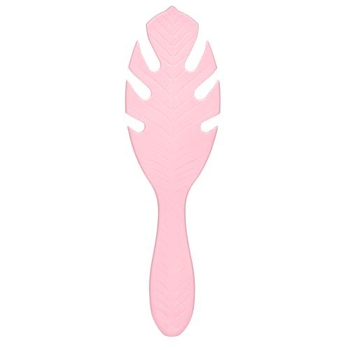 Wet Brush Go Green Hair Detangler Brush, Pink - Detangling Hair Brush - Ultra-Soft IntelliFlex Bristles Glide Through Tangles & Gently Loosens Knots While Minimizing Pain, Split Ends & Breakage