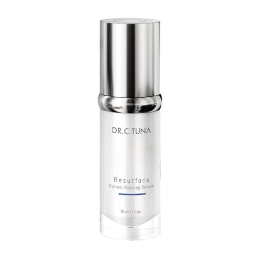 FARMASi Dr. C. Tuna Resurface Retinol Reviving Serum, Firming, and Hydrating for Face, 1 fl. oz / 30 ml