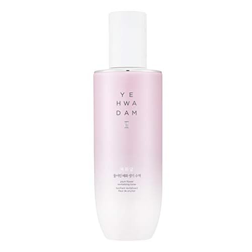 THE FACE SHOP Yehwadam Plum Flower Revitalizing toner | Fresh Hydration & Nurtures for Dewy & Glowing Skin | Pore Minimizer Skincare | Moisturizing for Clear-Looking & Fully Moisturized Skin