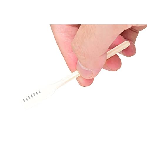 Seki Japan Nose Hair Trimmer Clipper Cutter Safety Protected Razor Hair Removal (Pack of 10 Pieces)