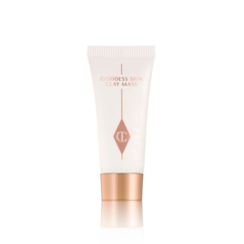 Charlotte Tilbury Goddess Skin Clay Mask - Pore Tightening & Hydrating Clay Face Mask with Vitamin C & Sweet Almond Oil - Reveals a Luminous, Dewy Glow