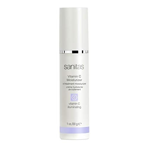 Sanitas Skincare Vitamin C Moisturizer, Lightweight, Fast Absorbing Moisturizer for Combination/Oily Skin, 1 Ounce