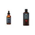 Cremo Beard Oil and Body Wash Bundle with Palo Santo Scents, 1 fl oz and 16 fl oz