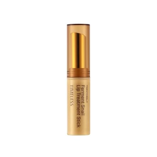 TONYMOLY Timeless Ferment Snail Lip Balm ? Korean Moisturizing Lip Balm for Dry, Chapped Lips, Nourishing Snail Mucin Formula Helps Protect & Smooth Lips, 3.5 g