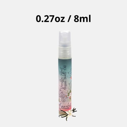 Barefoot Venus Travel Size Mini Argan Body Oil - 8 Milliliters (The Vanilla Effect)