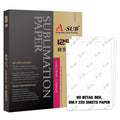 A-SUB Sublimation Paper 8.5x11 Inch 125gsm Heat Transfer for Inkjet Printers