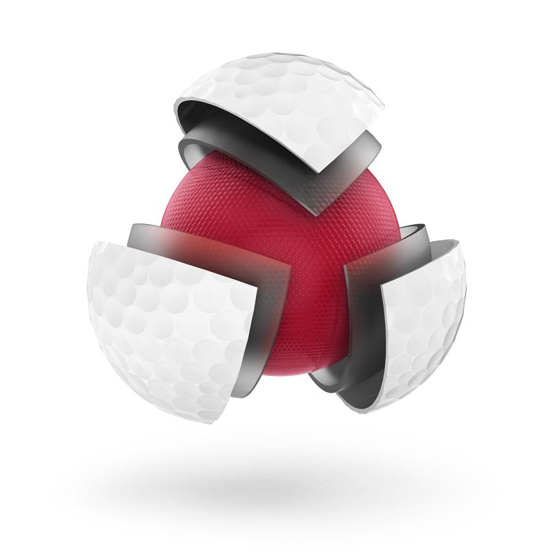 Wilson Triad Golf Balls 12 Pack – White, 2022 Variation: White, Single
