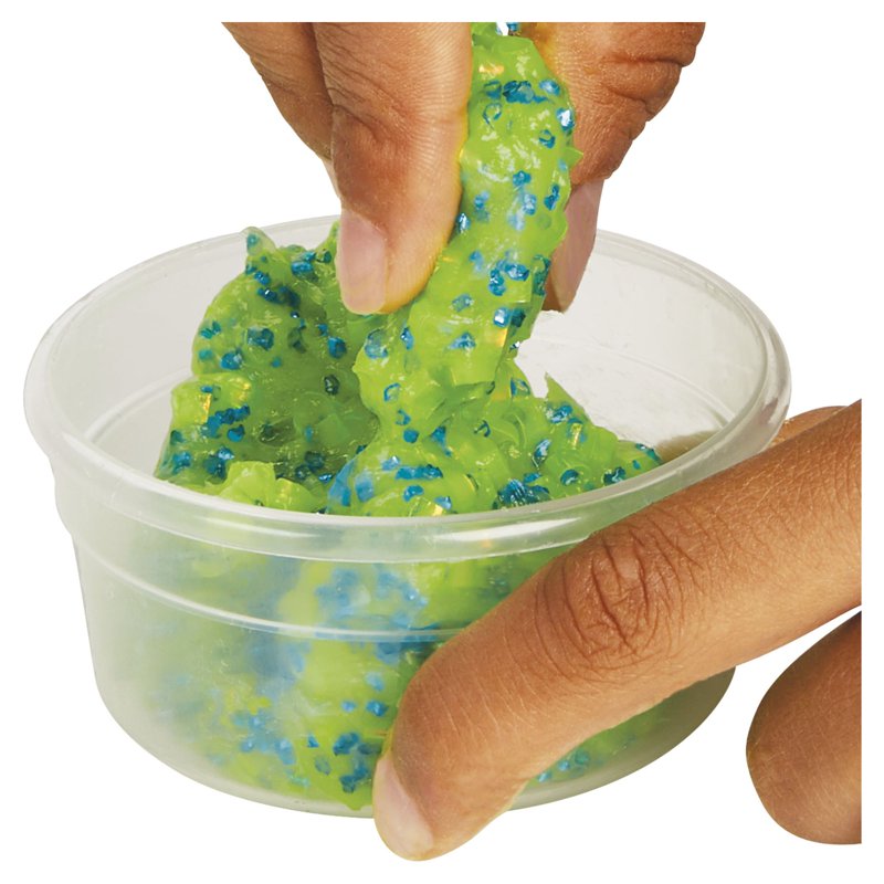Play-Doh Crystal Crunch Mixing Kit with Bingsu Beads - Lemon Scented, Crispy Texture, Sensory Toy for Kids 4+