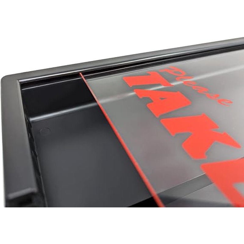 Outdoor Brochure Box with Snap Lid for 8.5x11 Flyers - Weather-Resistant Document Holder