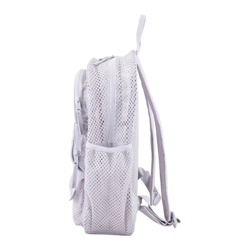 Unisex 16-Inch Mesh Cargo Backpack with Multiple Pockets & Hydration Features