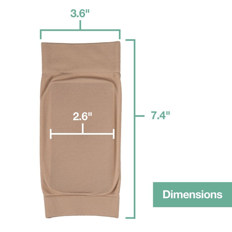 Padded Skate Socks for Lace Bite Protection - Hockey, Figure & Ice Skating