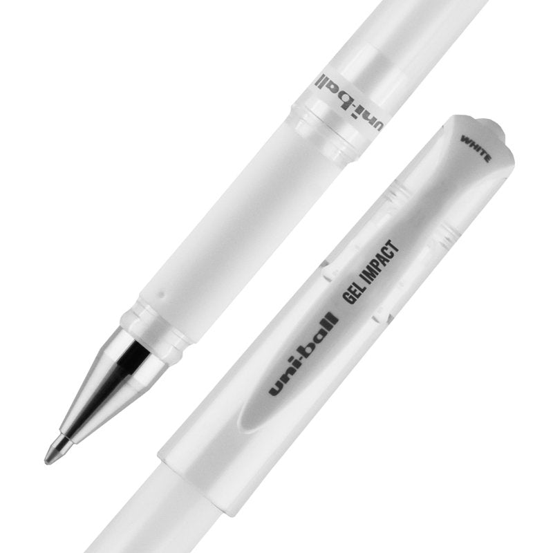Uniball Gel Impact Gel Pens Set - Bold Point, 1.0mm, Metallic & Colorful Ink, 3 Pack