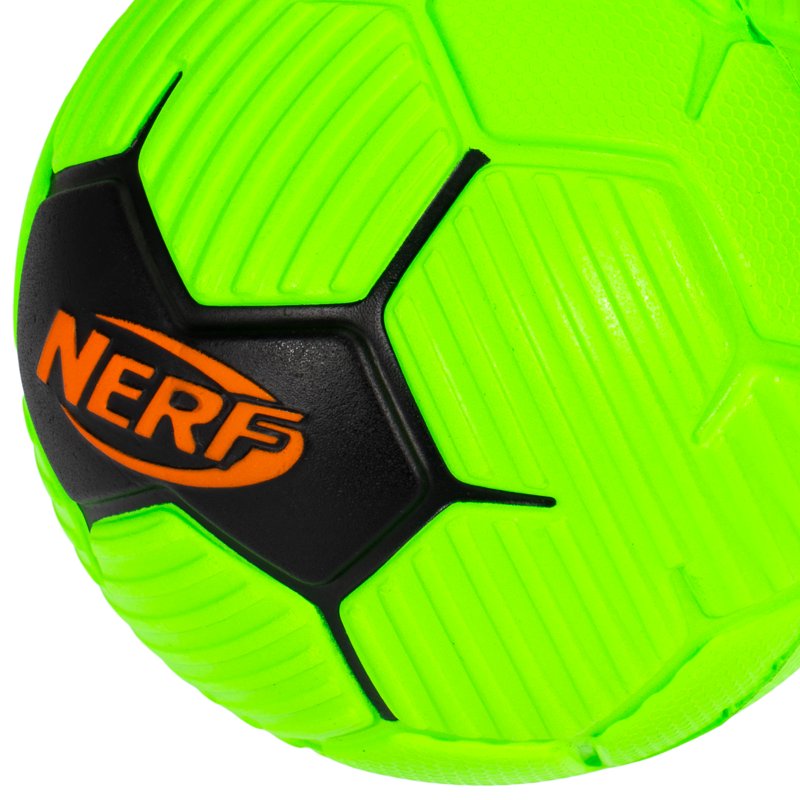 Nerf 5" Foam Soccer Ball, Soft Mini Soccer Ball for Kids - Neon Green
