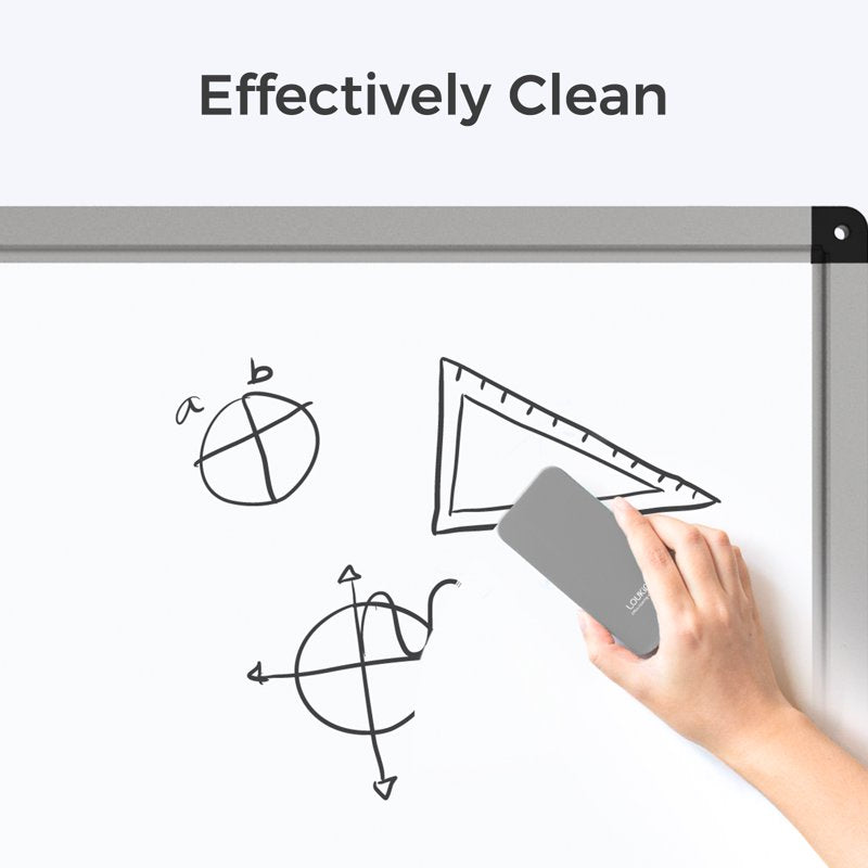Magnetic Dry Erase Eraser with Whiteboard Cleaner Pack - Glass & Whiteboard Cleaning Tool
