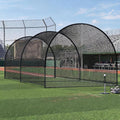 22ft Baseball Batting Cage with Frame and Net for Hitting and Practice