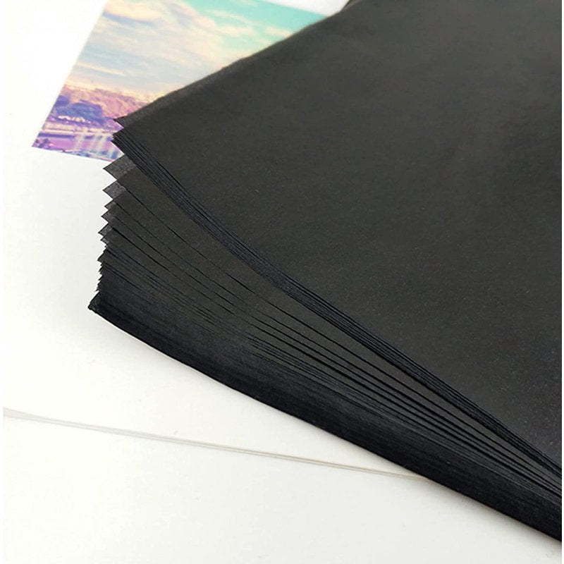Carbon Paper Transfer Sheets with Embossing Styluses - A4 Black 200 Sheets