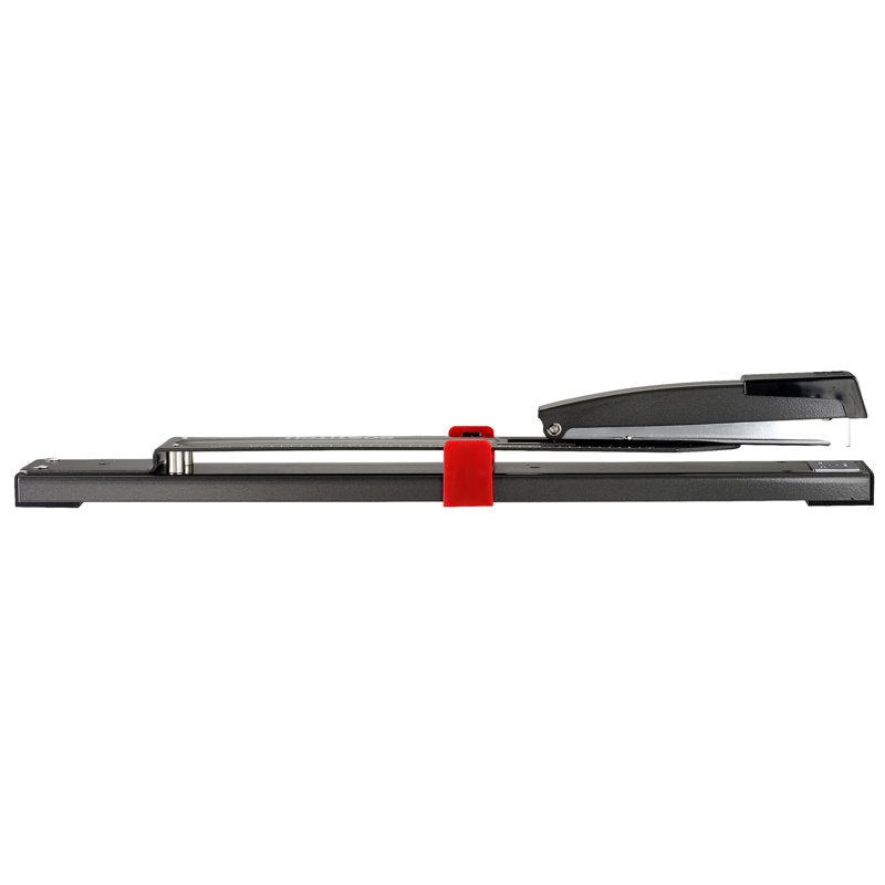Long Reach Stapler 12 Inch Heavy Duty Office Booklet Stapler with Adjustable Guide