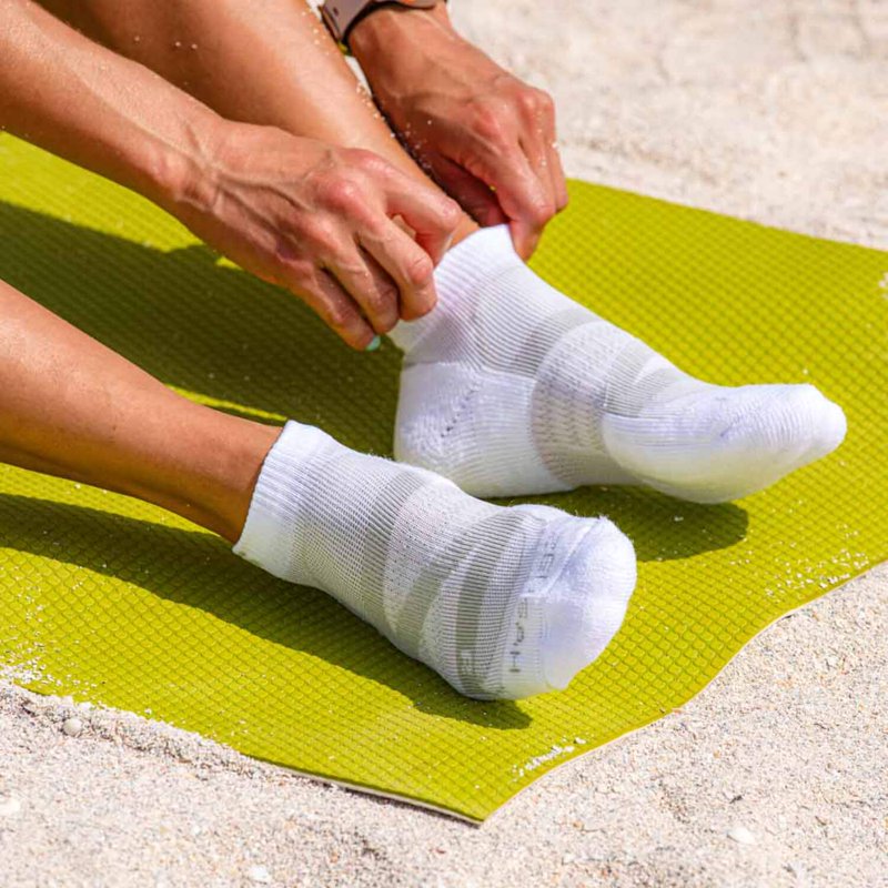Merino Wool Running Socks - Cushioned, Breathable Athletic Socks for Men & Women