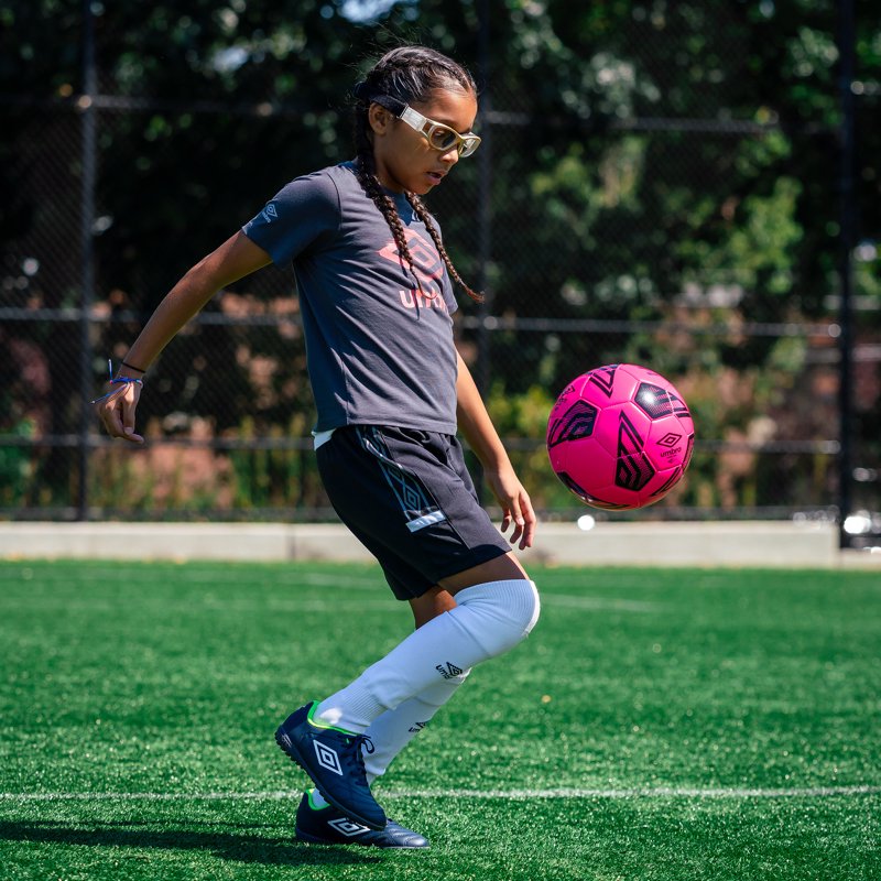 (4 Pack) Umbro Diamond Viper Soccer Ball Size 3 – Pink | For Practice & Youth (Ages 4-9)