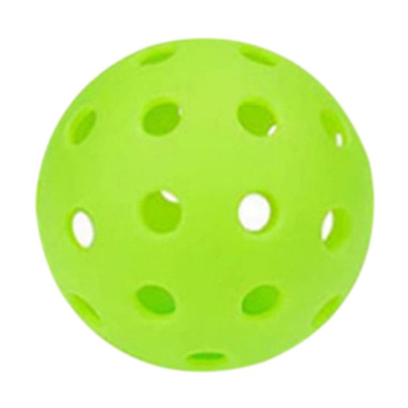 Green 4 Pack Pickleball Balls 74mm 40-Hole - Outdoor & Indoor Durable Balls