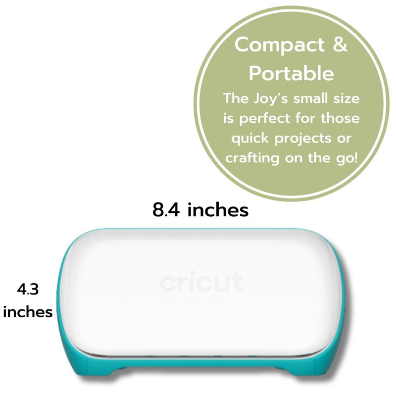 Cricut Joy Smart Cutting Machine & Vinyl Decal Starter Bundle