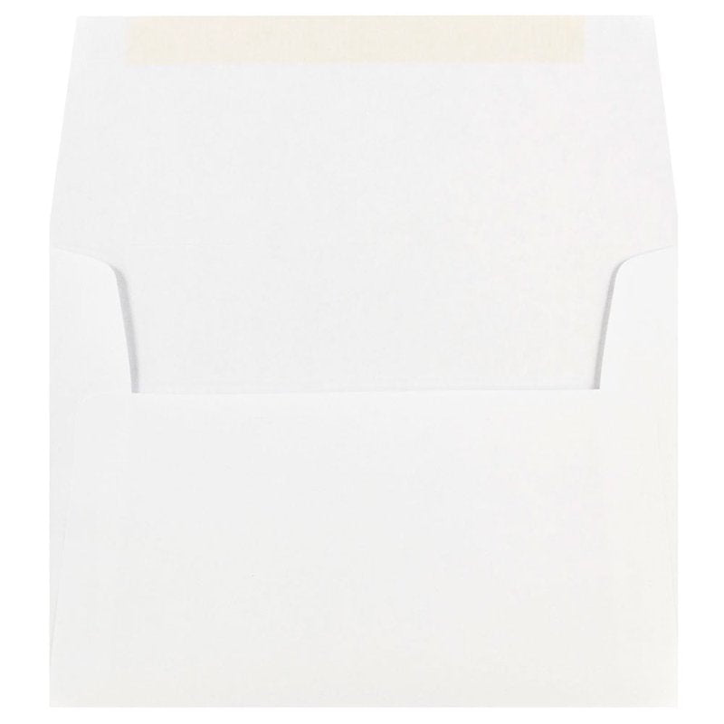 A7 Invitation Envelopes - White 5.25 x 7.25 Inches, Pack of 25