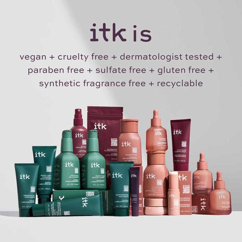 Exfoliating Face Wash with Spirulina & Glycolic Acid - All Skin Types, 5 oz - Pack of 4+