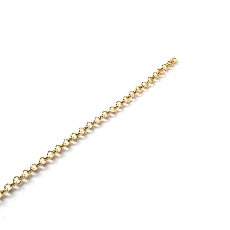 Imitation Gold Chain Roll for DIY Jewelry Making - 10 Yards, Unisex, Craft Supplies