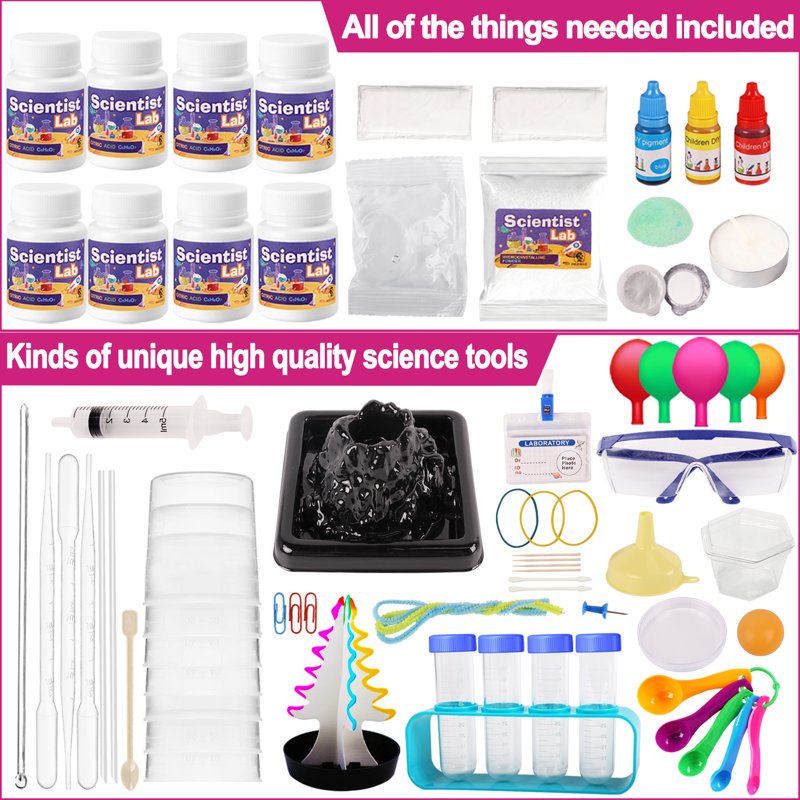 Kids Science Kit with 70+ Experiments STEM Educational Toys for Ages 8-12
