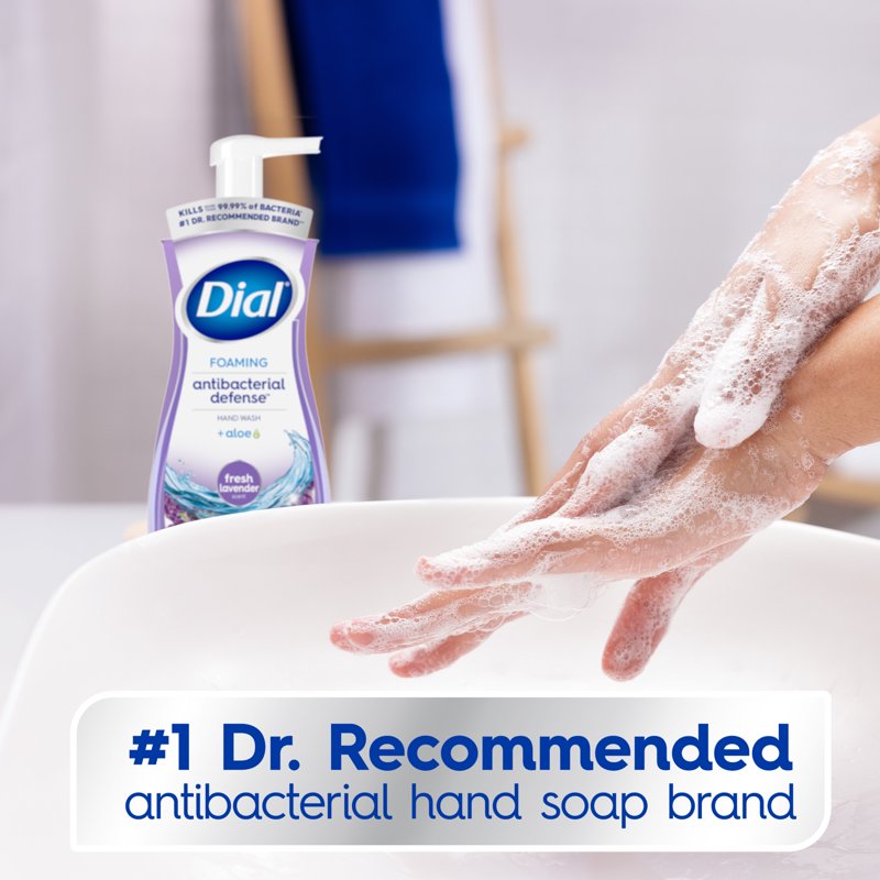 Antibacterial Foaming Hand Soap with Lavender Scent - 7.5 fl oz, Pack Options