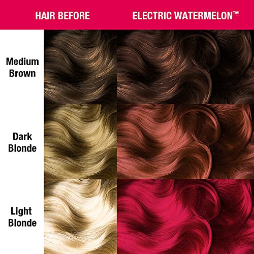 Semi-Permanent Hair Dye - Vibrant Colors Last 4-6 Weeks - Vegan & Cruelty-Free