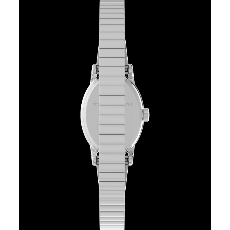Women's Stainless Steel Watch with Expansion Band - Multiple Colors