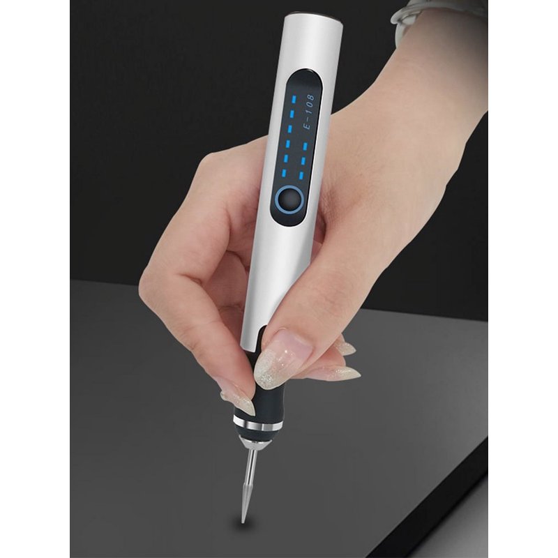 Cordless Engraving Pen for Jewelry Wood Metal Glass - Rechargeable Micro Carving Tool