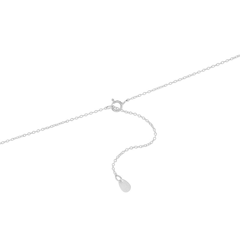 Sterling Silver Star Pendant Necklace for Women & Teens - 16" + 2" Extender Chain