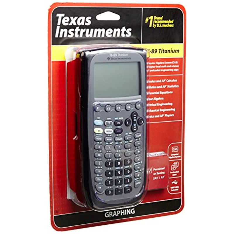 Refurbished Texas Instruments TI-89 Titanium Graphing Calculator with USB & Programming