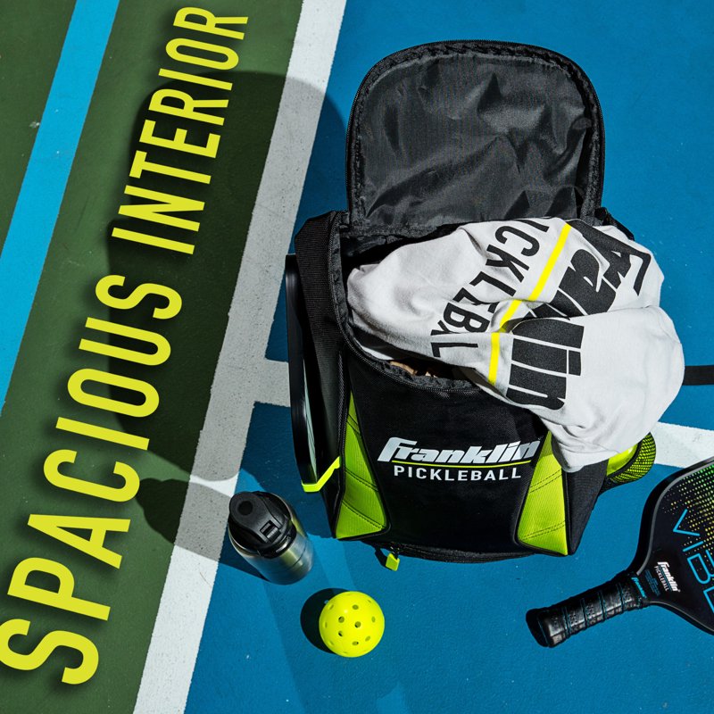 Premium Pickleball Backpack – Equipment & Gear Bag, Black