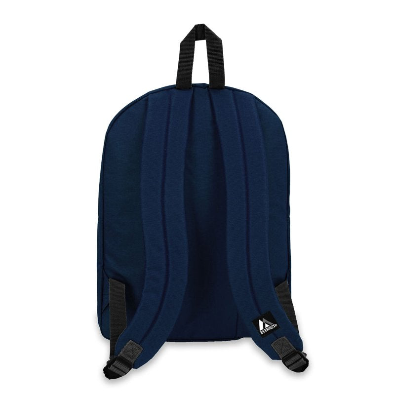 16-Inch Classic School Backpack with Spacious Main Compartment - Multiple Colors