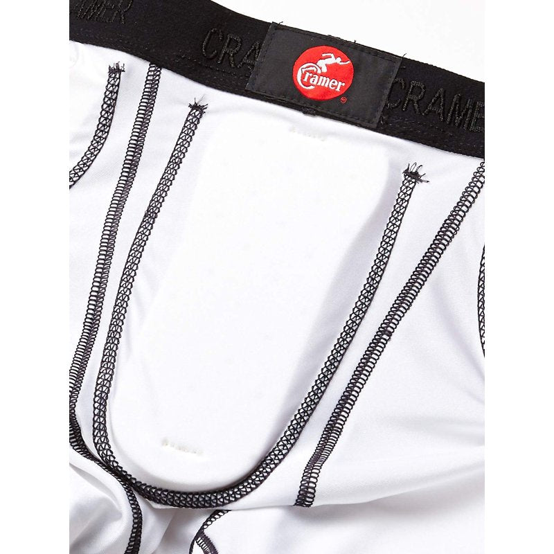 Football Girdle with 5 Pads - Adult XL White Protective Gear