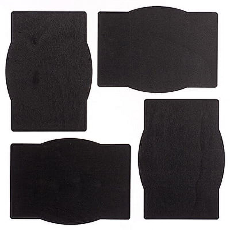 Wooden Chalkboard Labels for Crates - Rustic Home Decor 4 Pieces