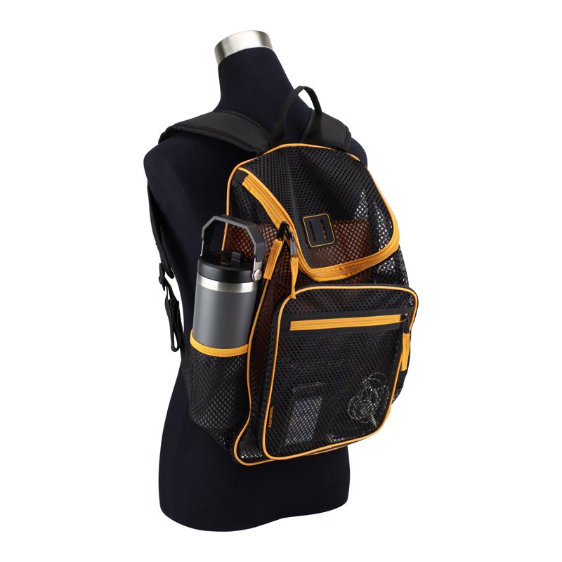 Mesh Backpack with Spacious Main Compartment Hydration Pockets & Padded Straps