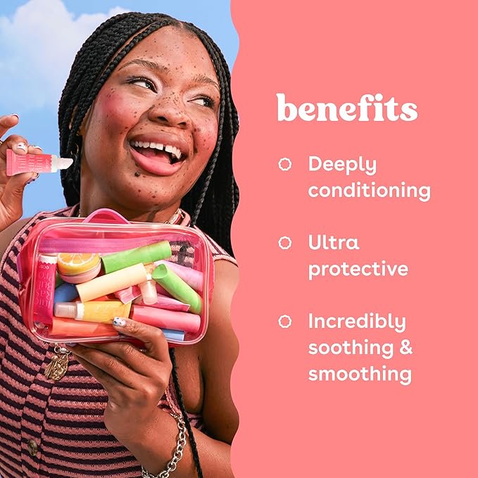 Lip Balm Set - Watermelon Frosé, Tangerine Spritz & Strawberry Limoncello Minis