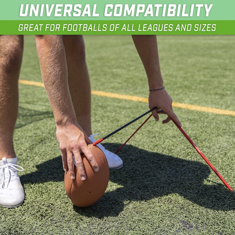 Football Kicking Tee Metal Holder for All Sizes - Portable Practice Aid