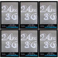 24x36 Inch Black Picture Frame Bulk Pack - Modern Wall Decor, Includes Hanging Hardware