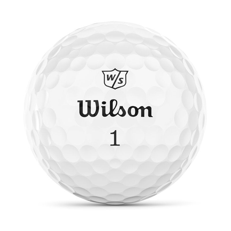 Wilson Triad Golf Balls 12 Pack – White, 2022 Variation: White, Single