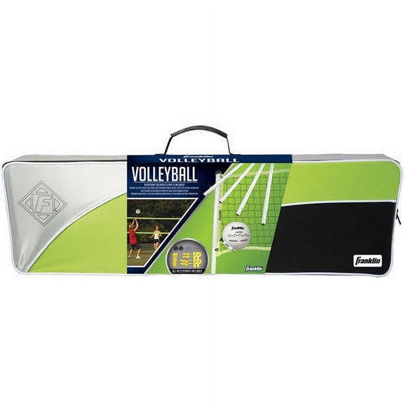 Advanced Volleyball Set with Net, Ball & Adjustable Poles - Training Equipment