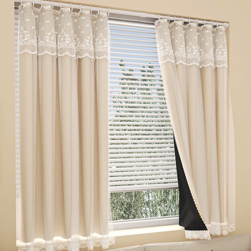 Blackout Curtains with Thermal Insulation for Bedroom & Windows - No Drill Fit