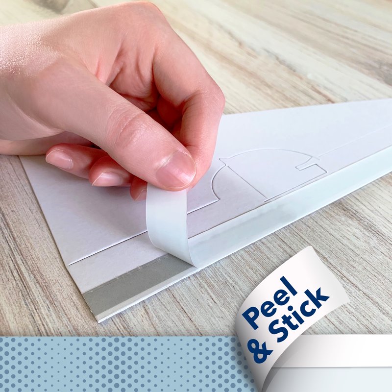 Self-Adhesive Easel Backs for Posters Signs Arts & Crafts - Set of 5