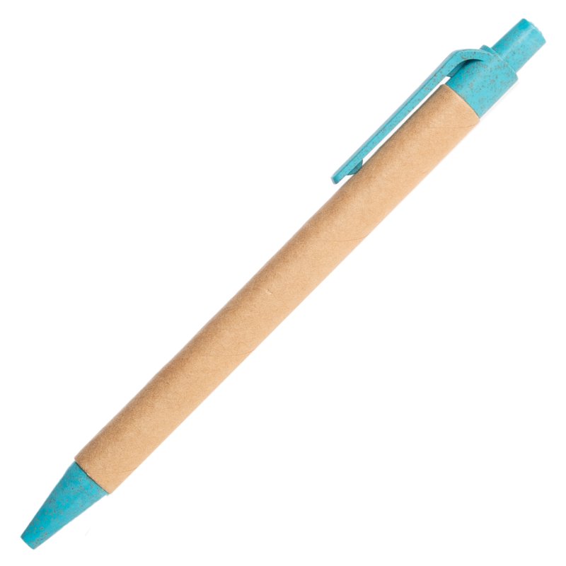 Eco Friendly Ballpoint Pens Bulk Pack - Recyclable & Biodegradable Office Supplies