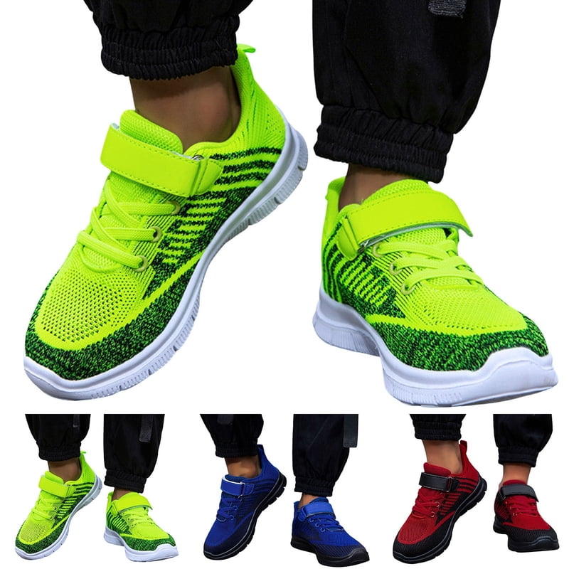 Kids' Athletic Sneakers Lightweight Slip-On Running Shoes for Boys & Girls